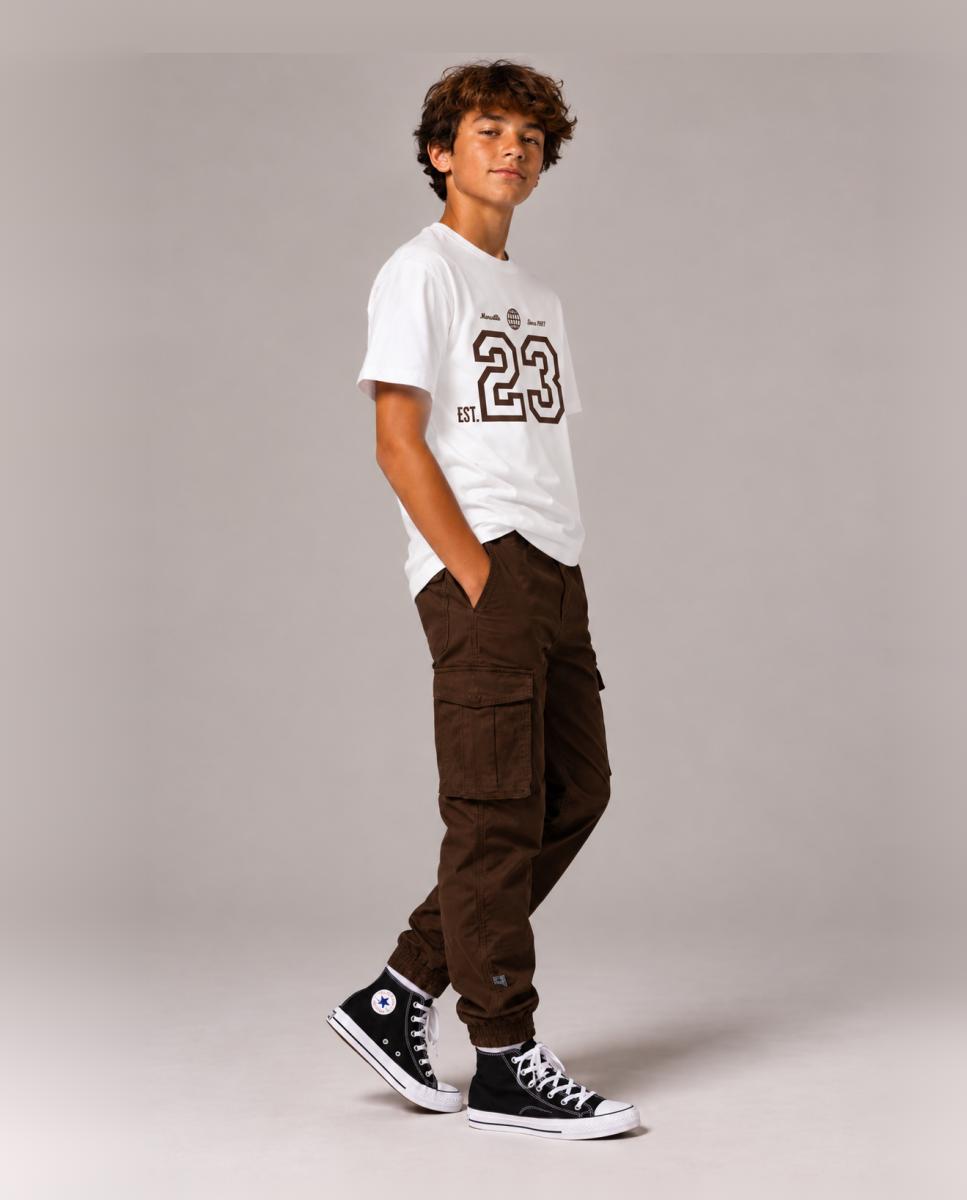 Camiseta manga corta de niño - name it - Blanco Blanco-1