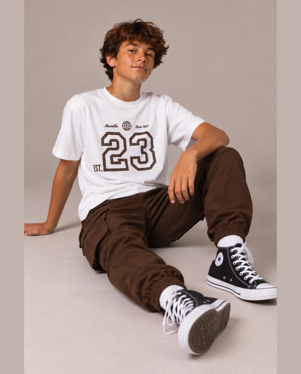 Camiseta manga corta de niño - name it - Blanco Blanco-2