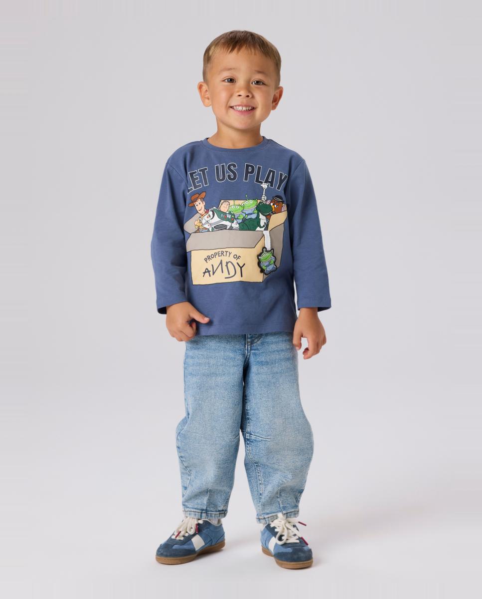 T-shirt Toy Story Azul-2