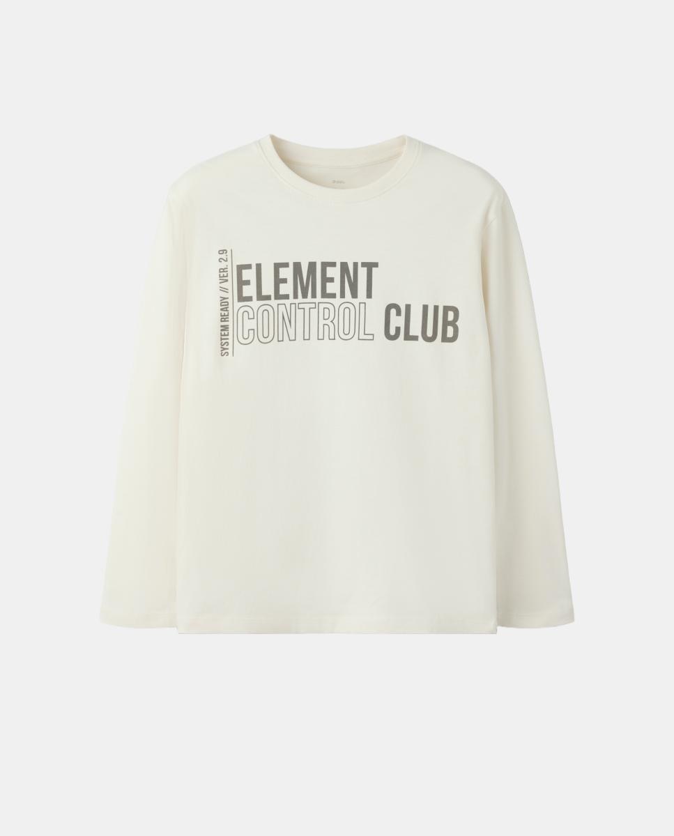Imagem 0 de Camisola de Manga Comprida com Estampado à Frente.