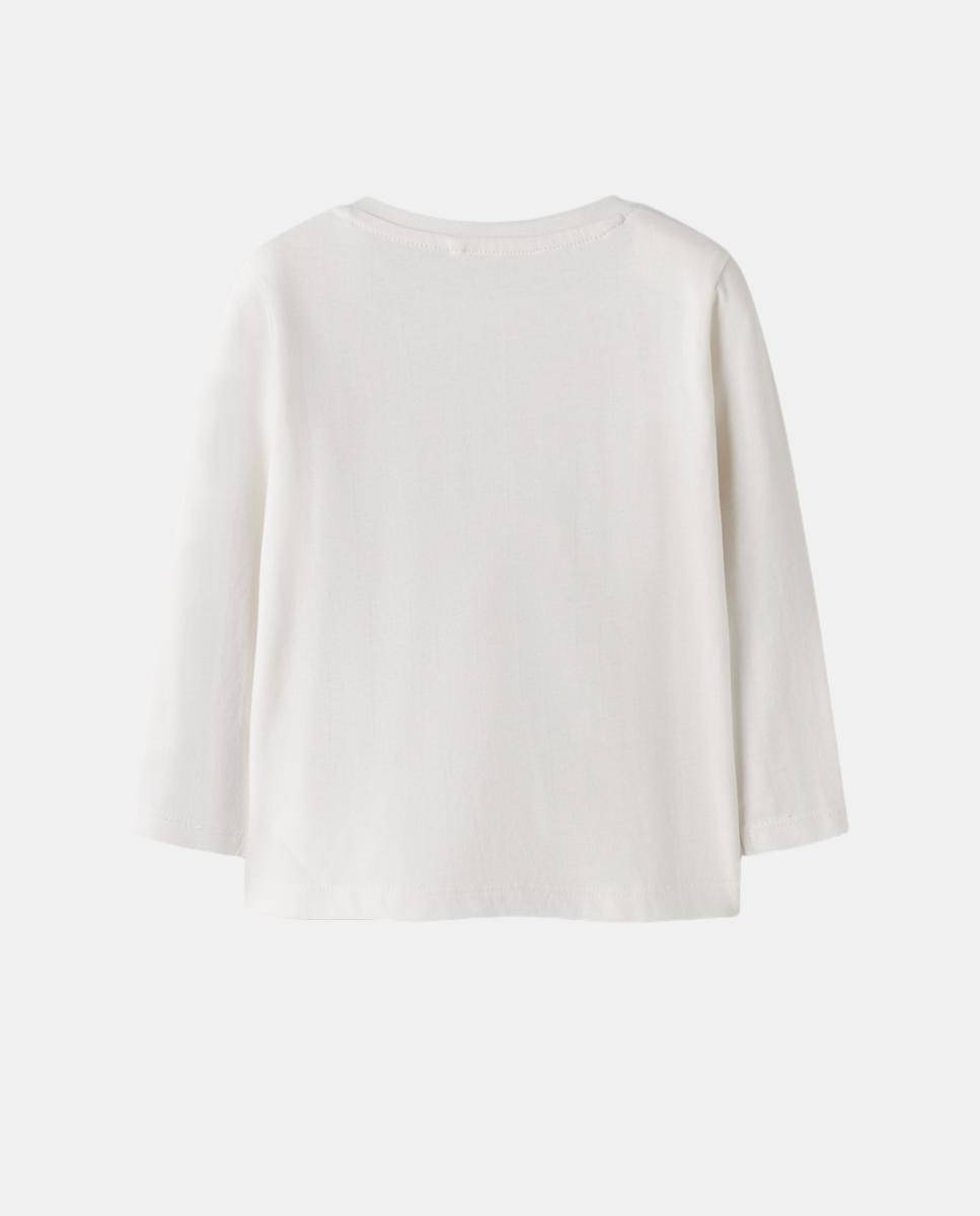 Camisola com manga comprida Bege-3