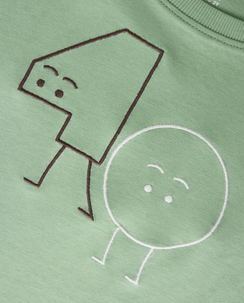 Camiseta de manga larga de niño - name it - Verde Verde-3