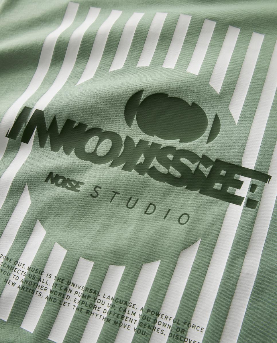 Camiseta de manga corta de niño - name it - Verde Verde-4