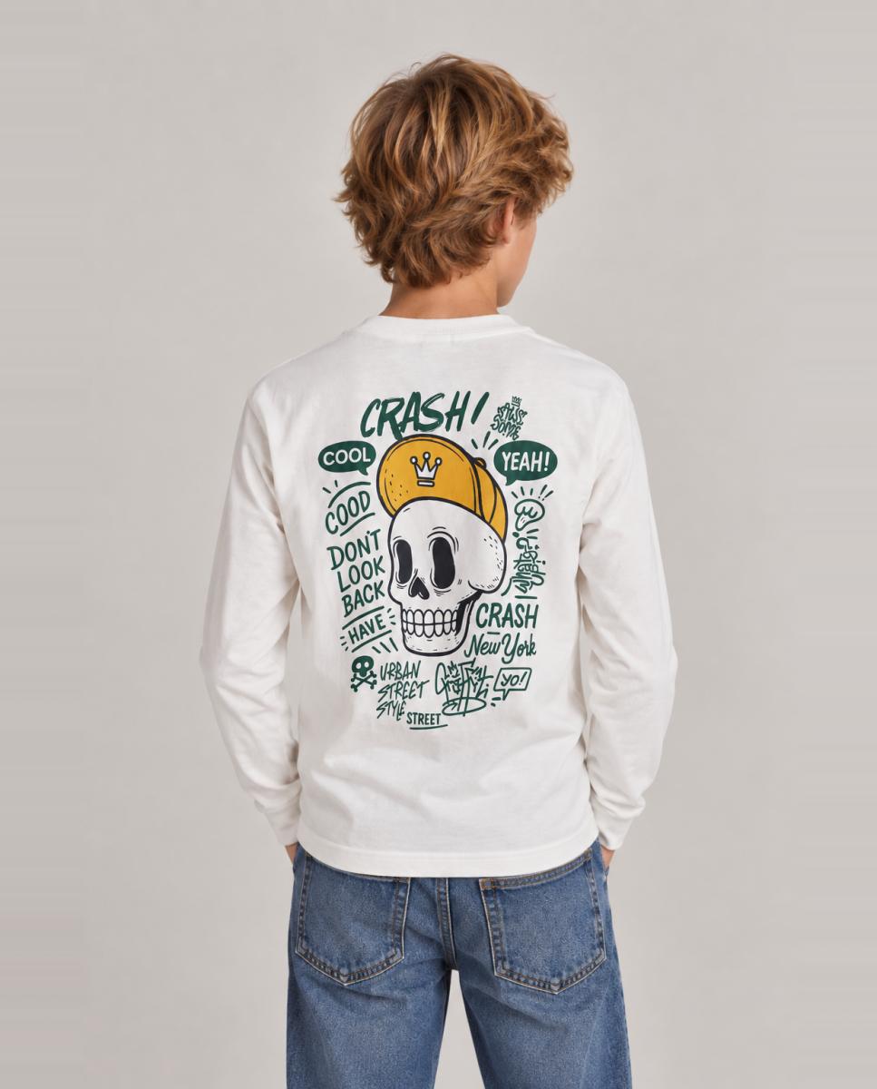 Imagen 0 de Camiseta de manga larga Blanco