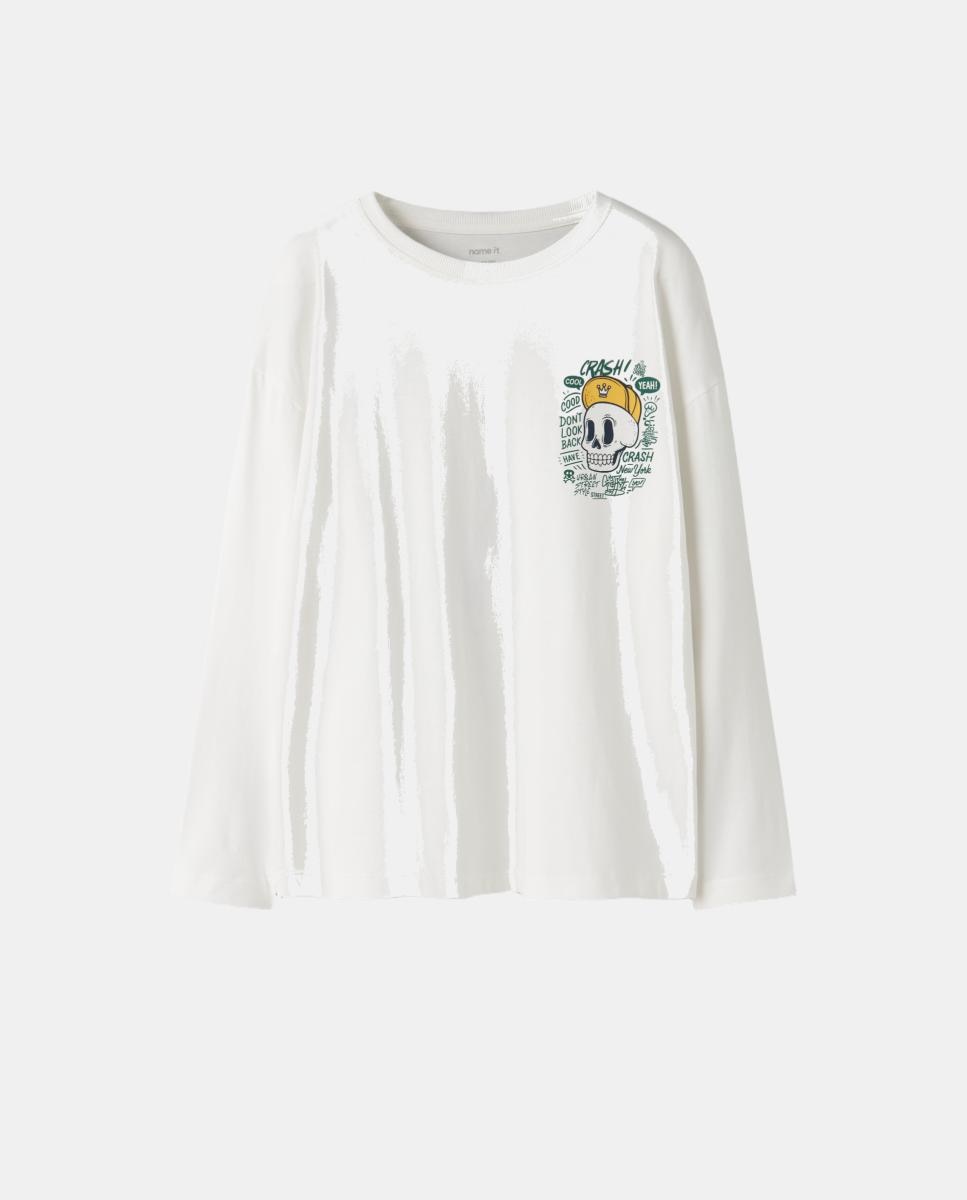 Camiseta de manga larga - name it - Blanco Blanco-2