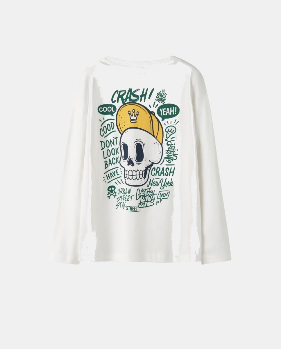 Camiseta de manga larga - name it - Blanco Blanco-3