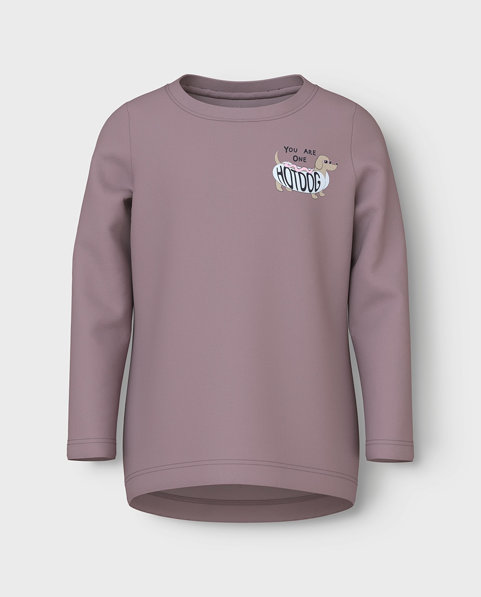 Imagem 0 de T-shirt com Estampado à Frente