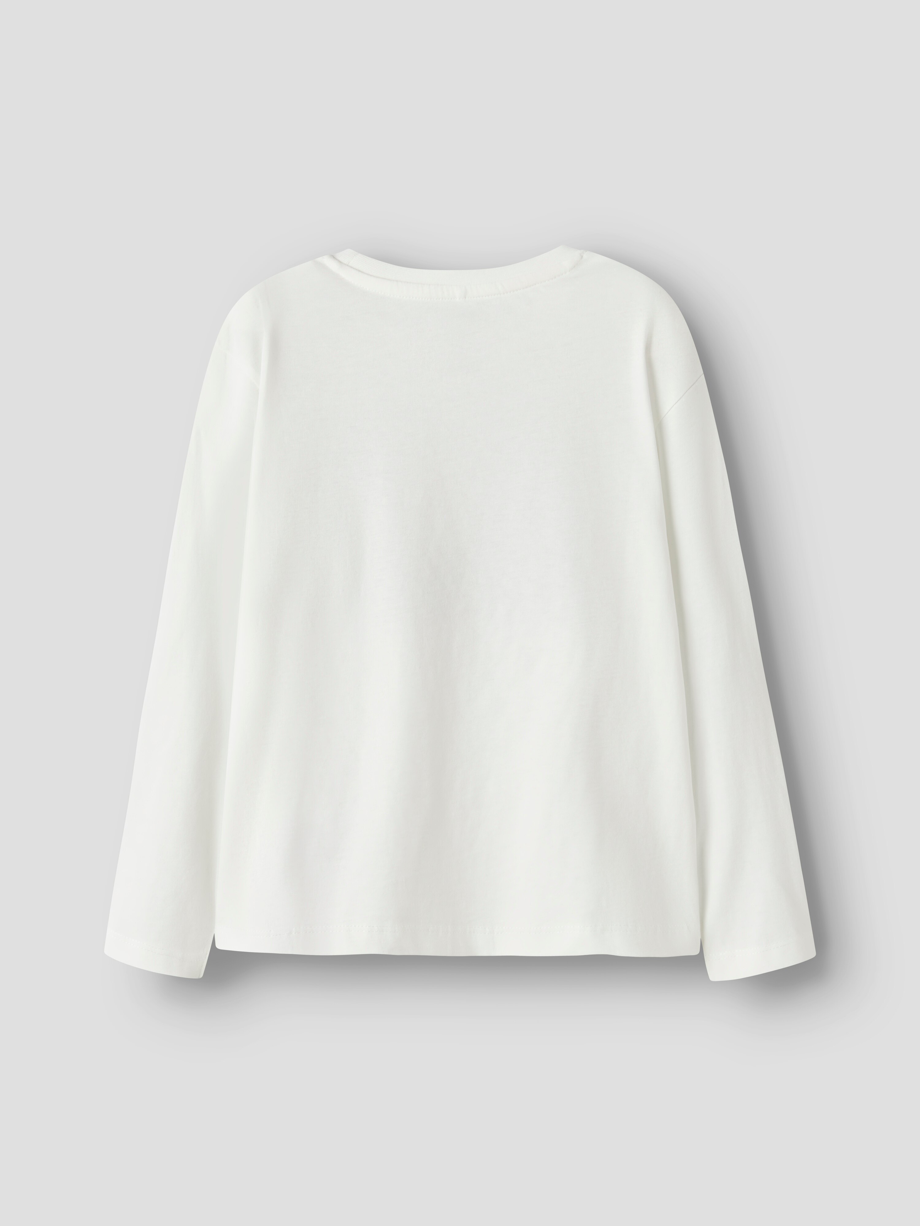 T-shirt com Motivo de Paris Branco-2