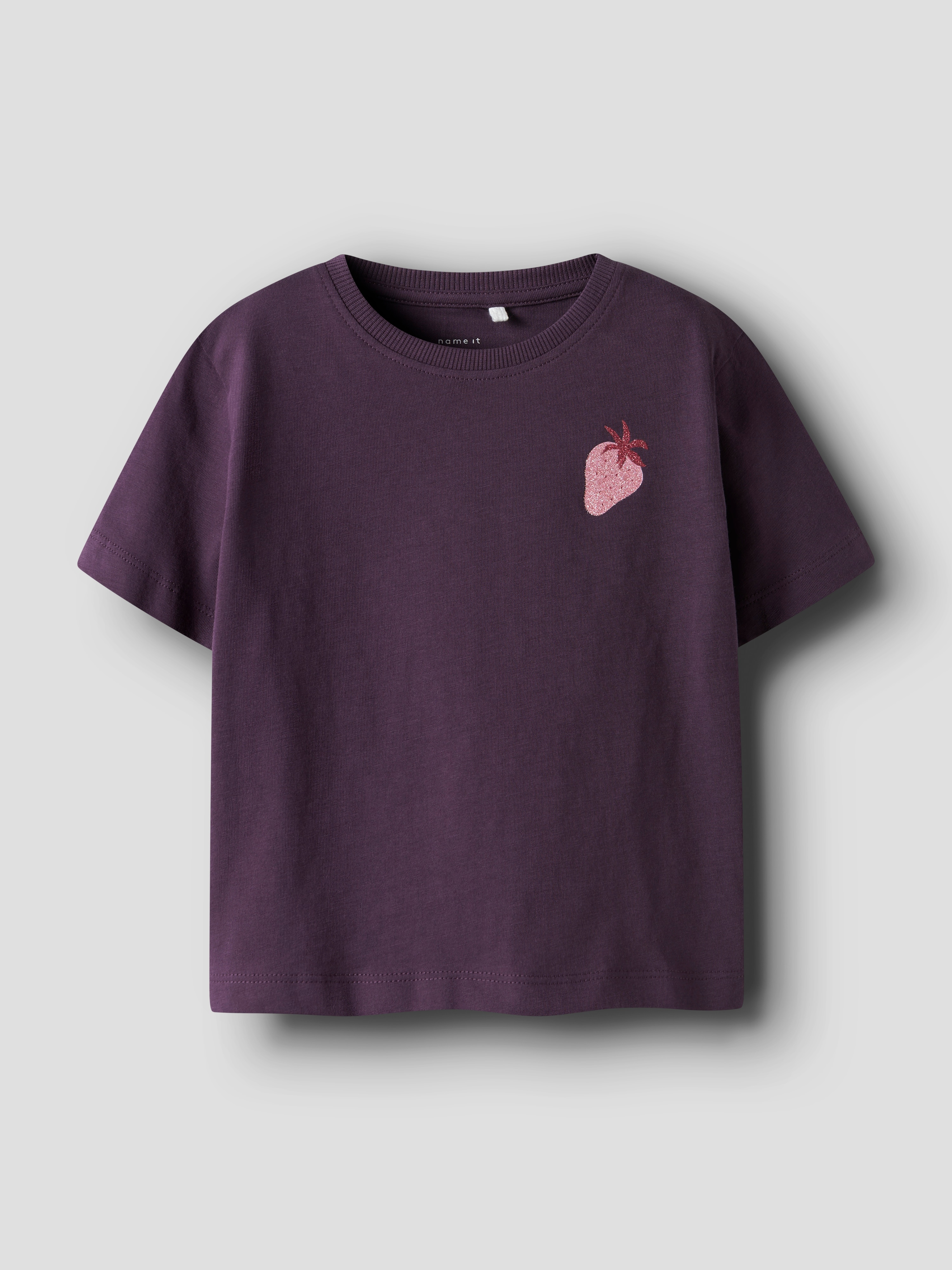 Camiseta de manga corta de niña - name it - Morado Morado-3