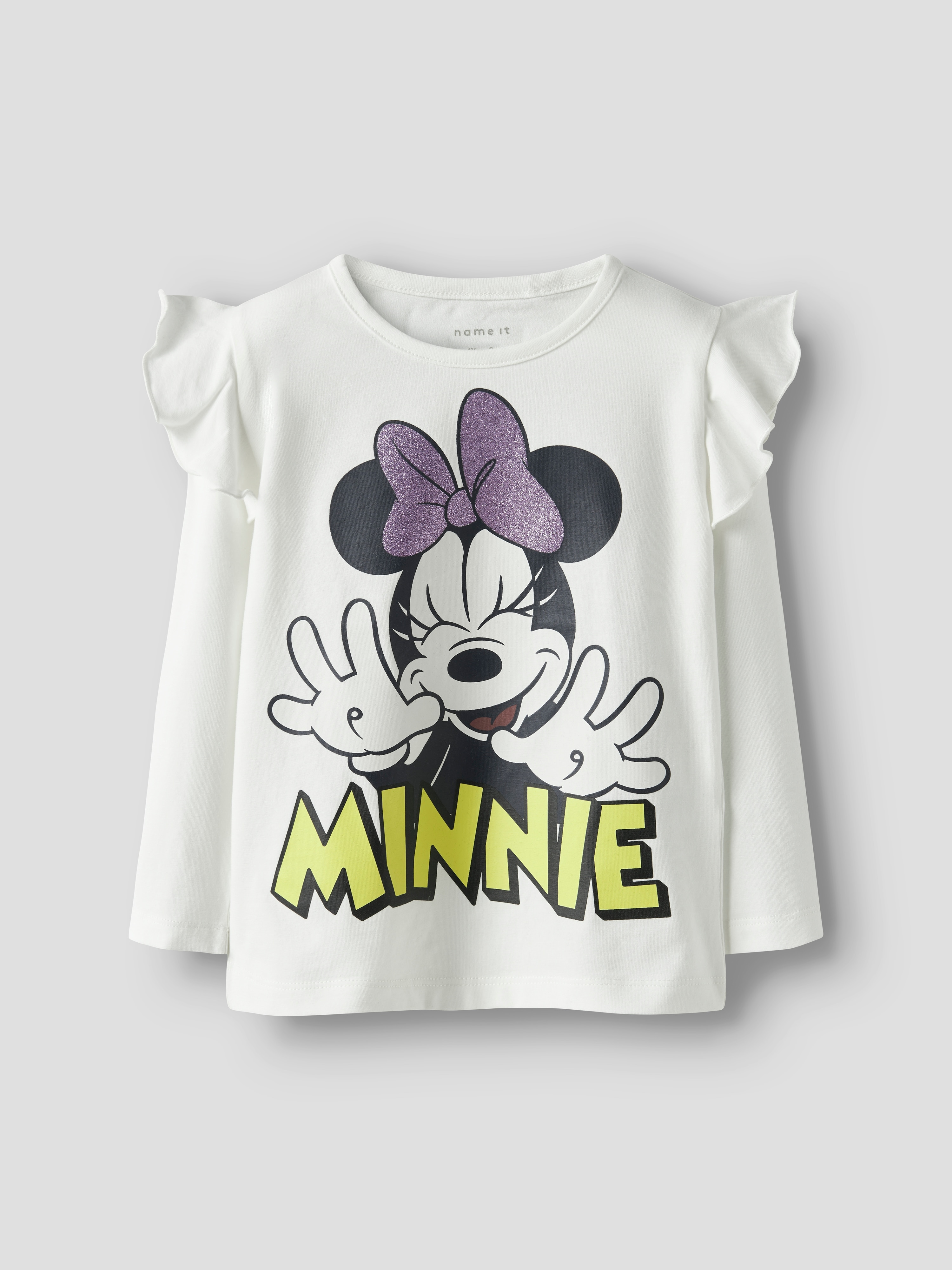 Camiseta Minnie de manga larga - name it - Blanco Blanco-1