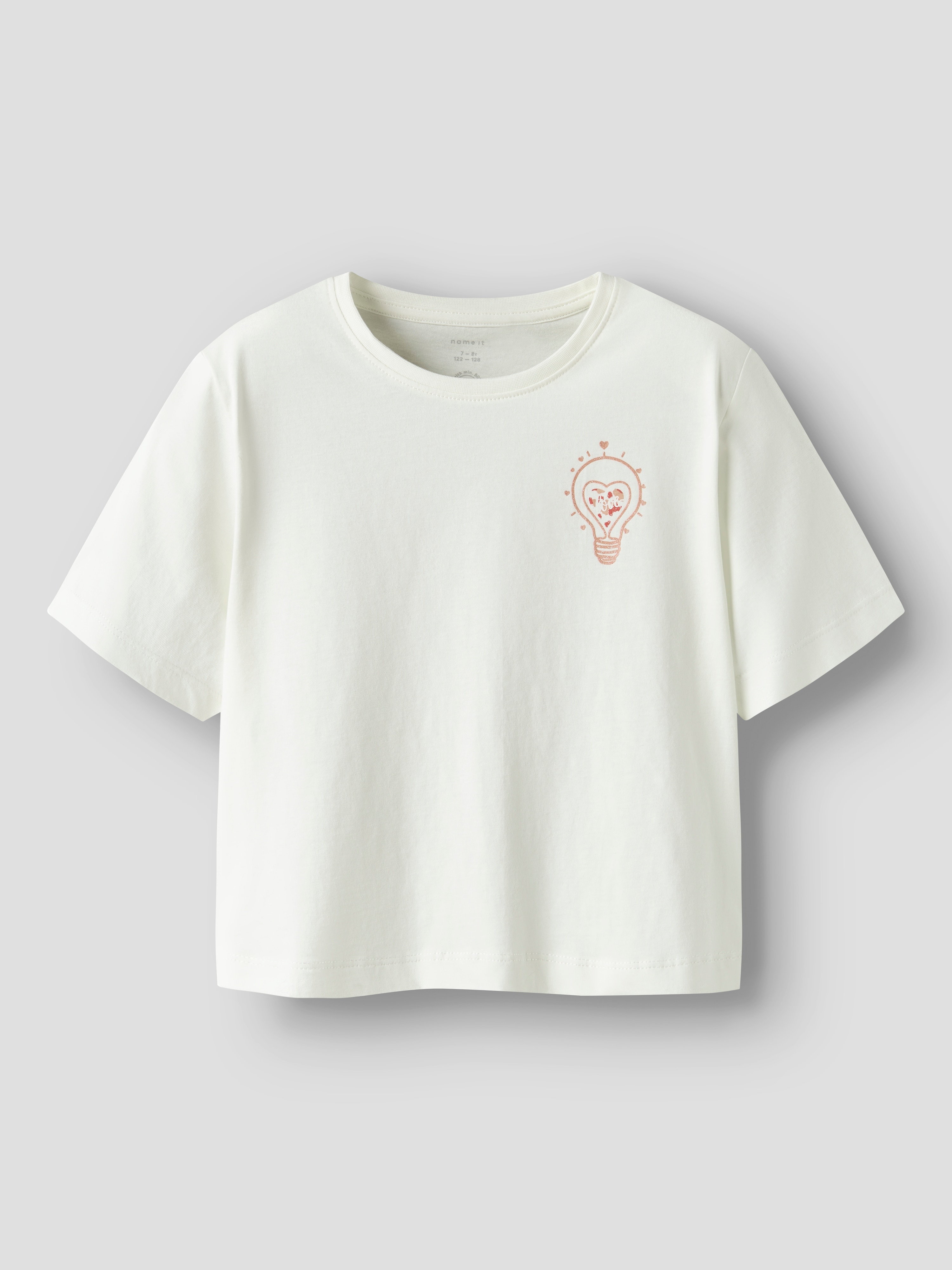 Camiseta de manga corta - name it - Blanco Blanco-1