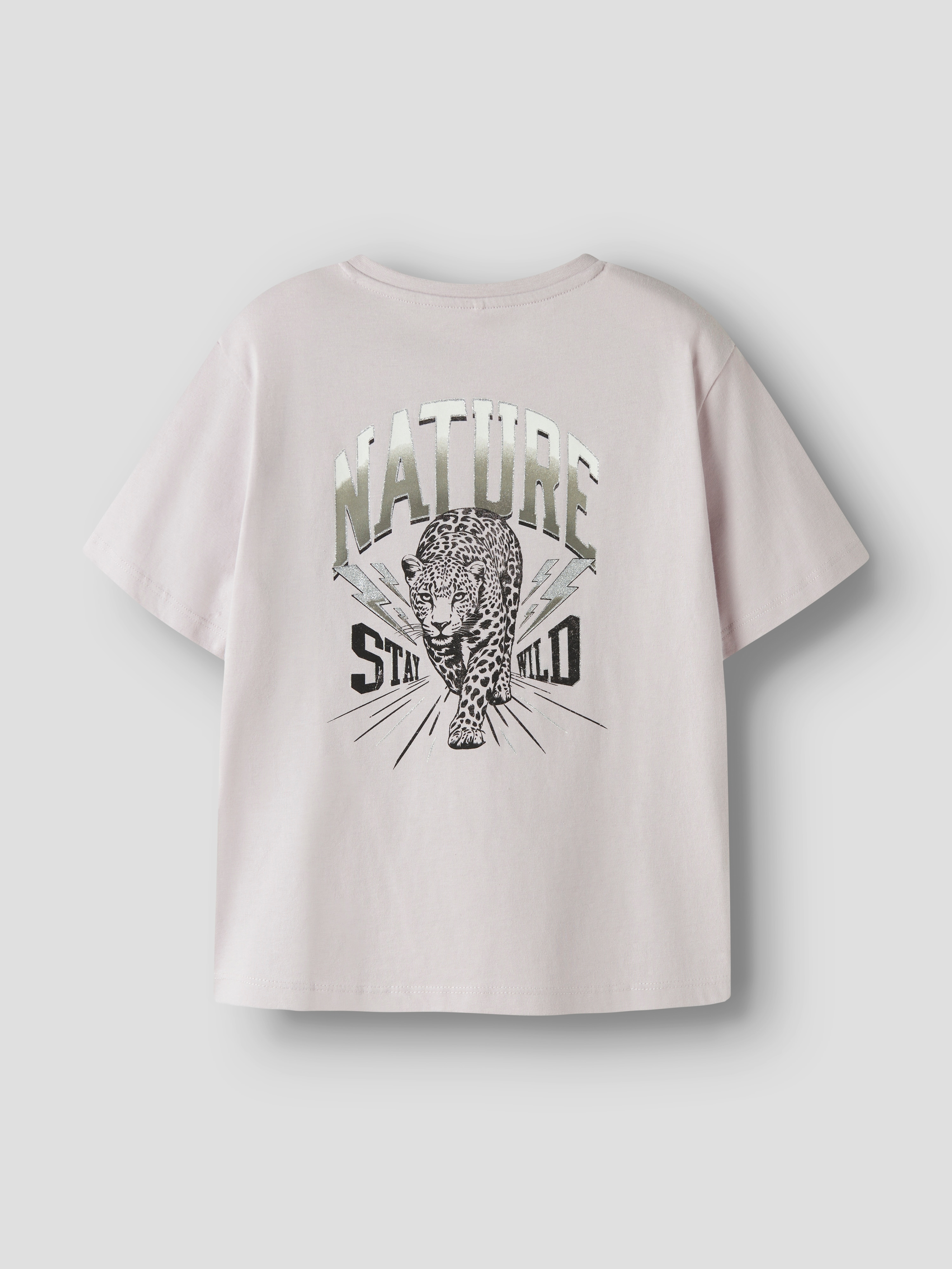 T-shirt com manga curta name it Roxo-2
