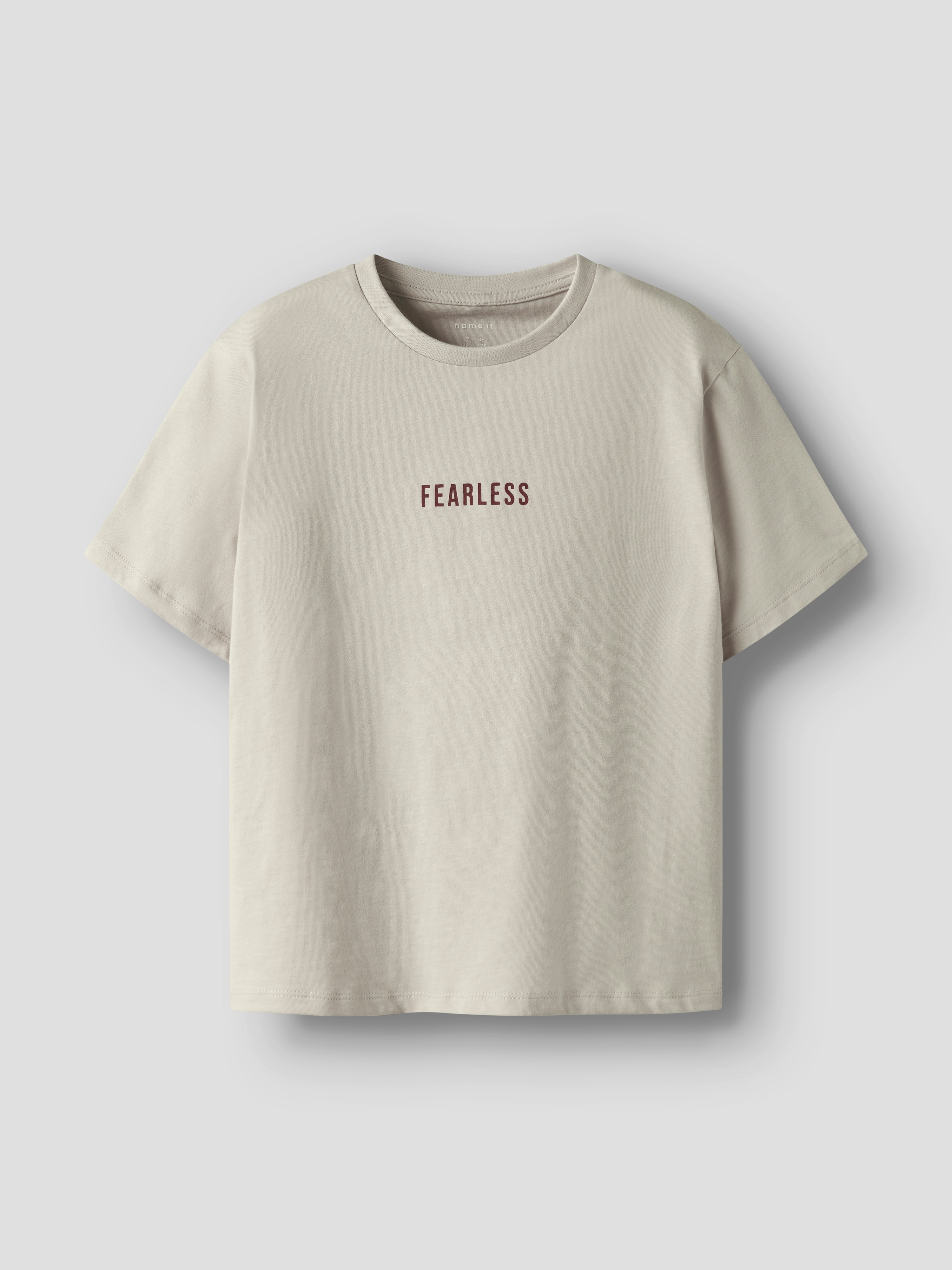 Camiseta manga corta de niña - name it - Beige Beige-3