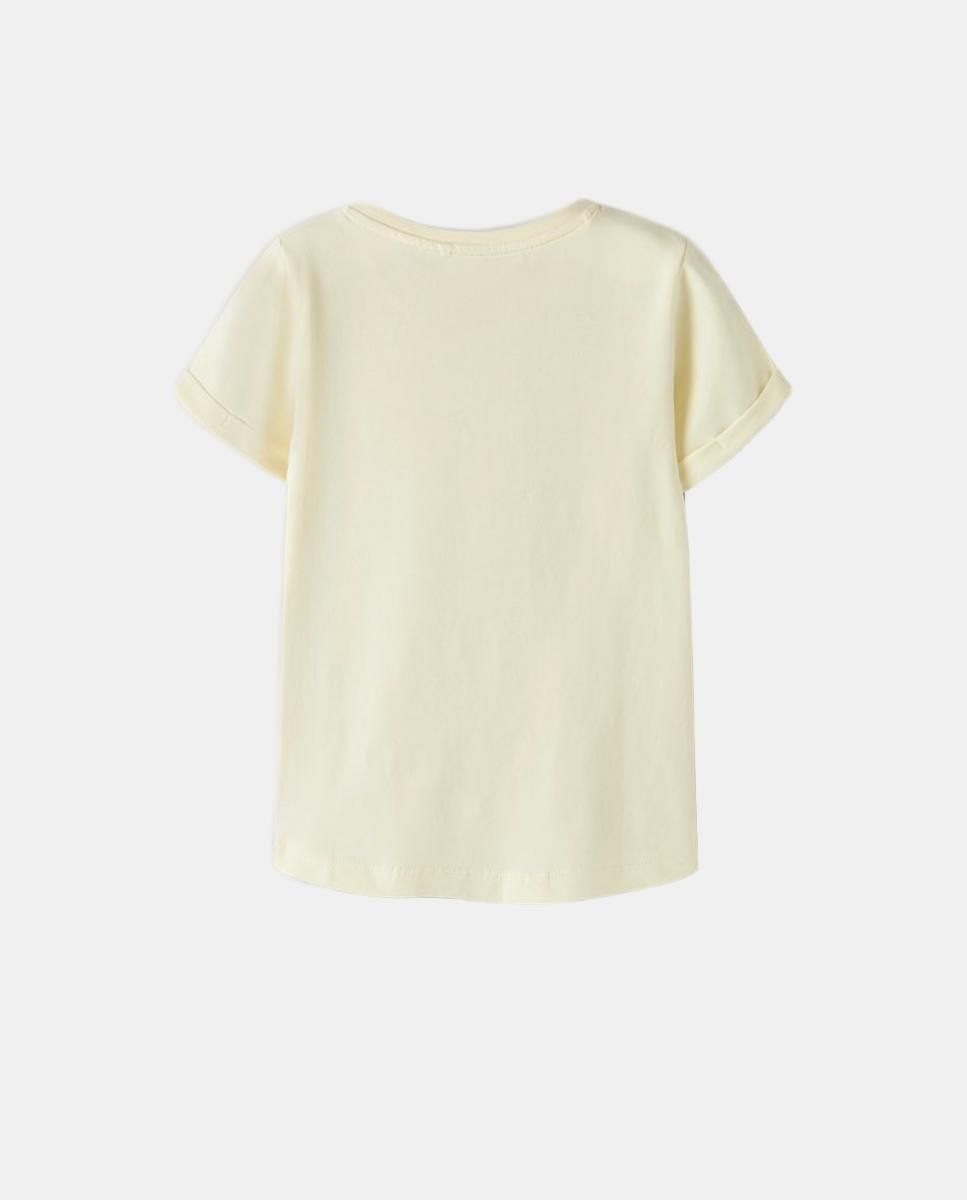 Camiseta de manga corta de niña - name it - Amarillo Amarillo-2