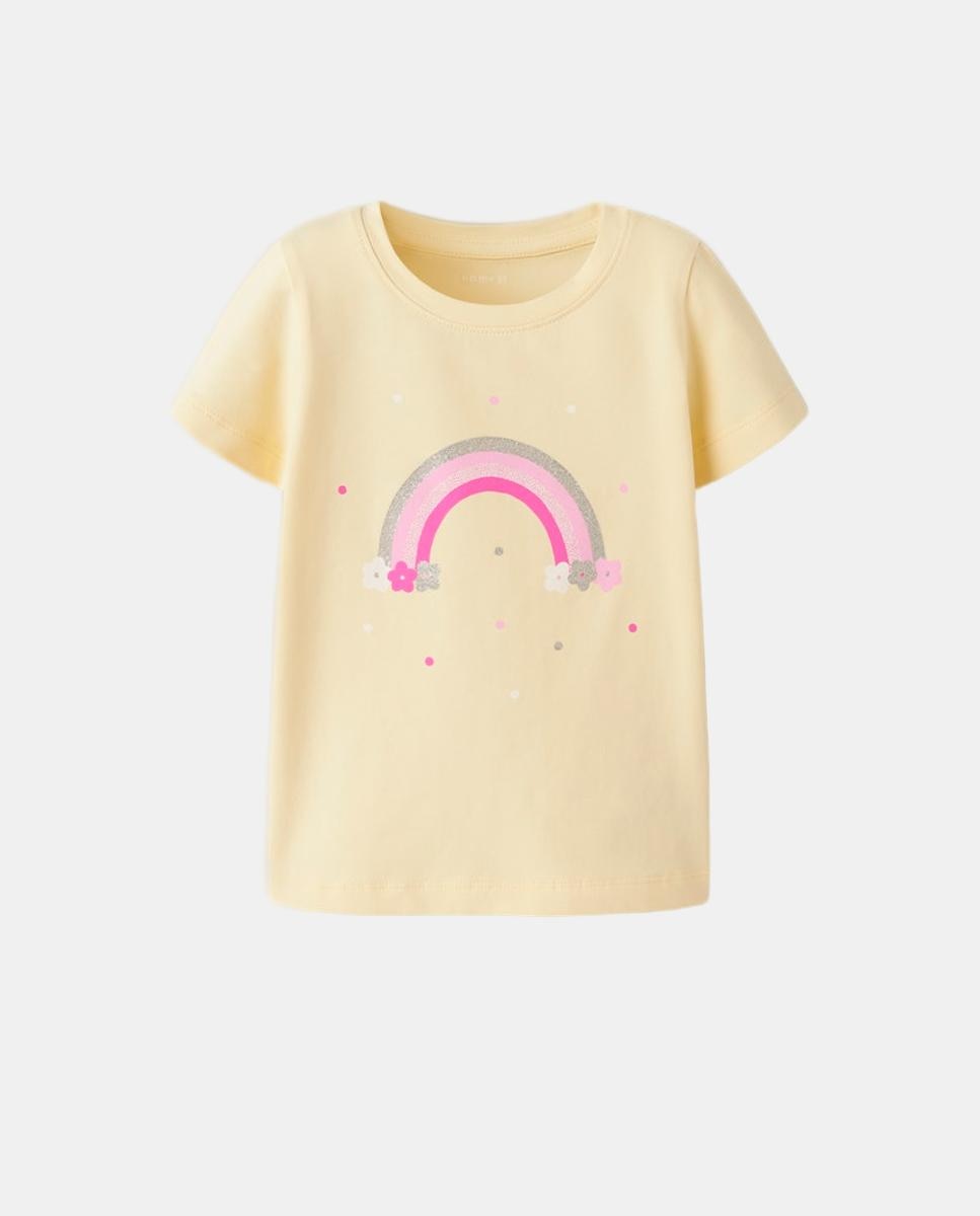 Camiseta de manga corta - name it - Amarillo Amarillo-1