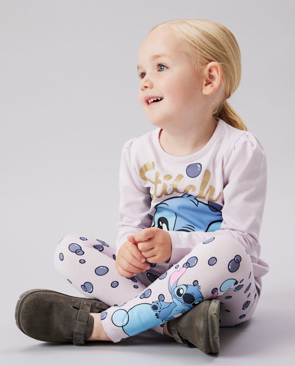 Camiseta de Stitch de niña - name it - Lila Lila-1