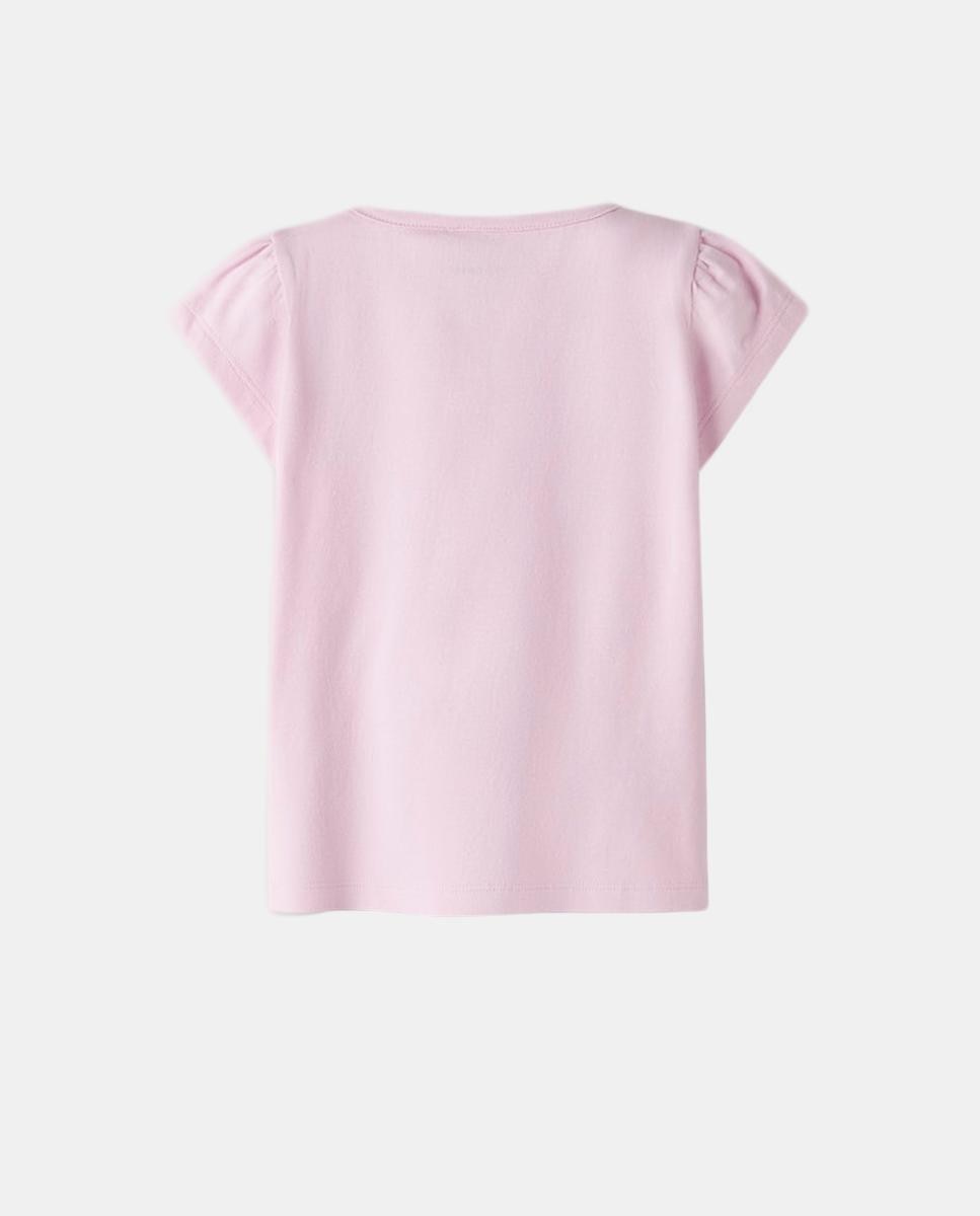 T-shirt de Stitch de Criança name it Rosa-2