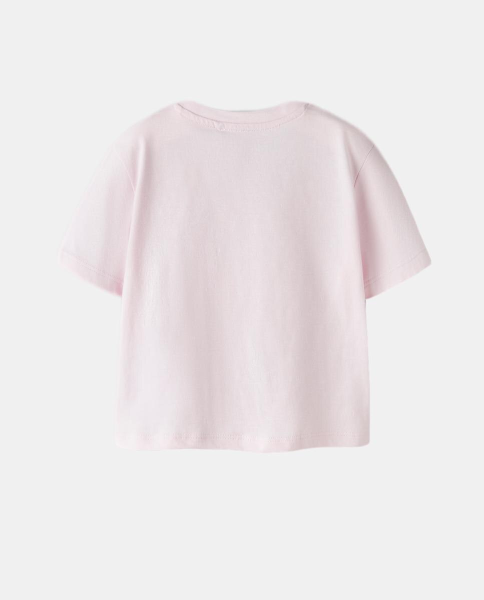 Camiseta manga corta estampado - name it - Rosa Rosa-2