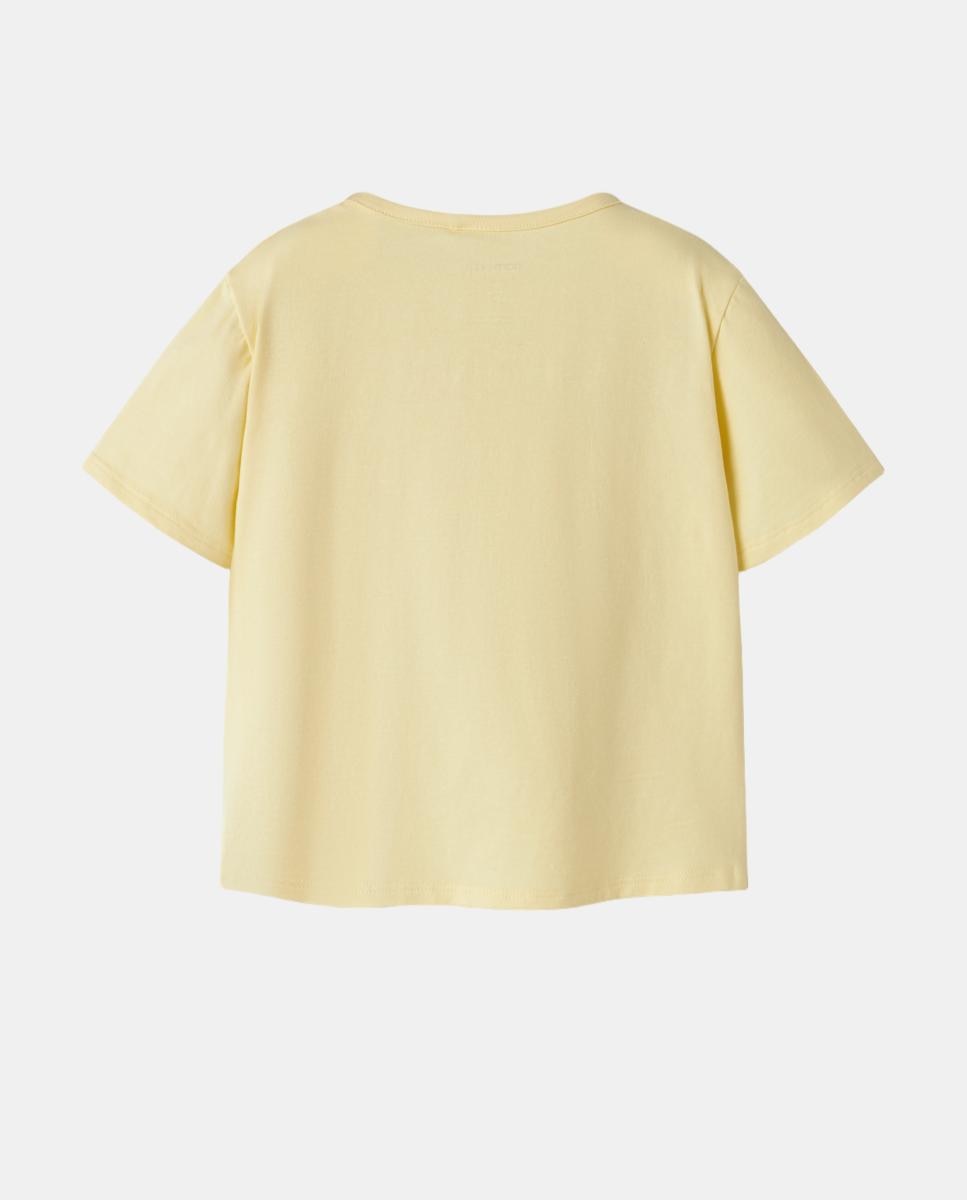 T-shirt Vaina Creme-2