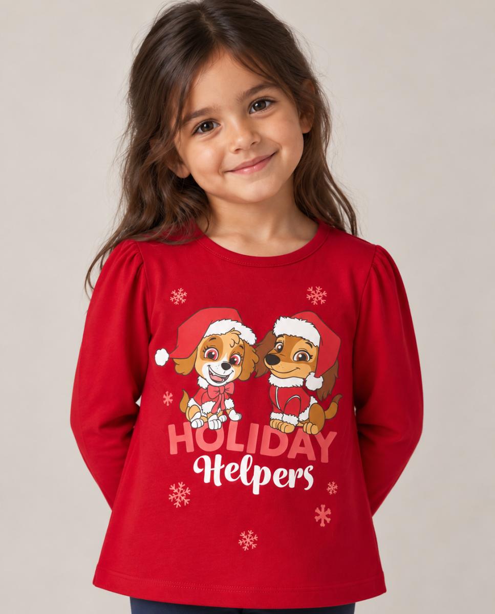 Imagem 0 de T-shirt da Patrulha Pata de Natal