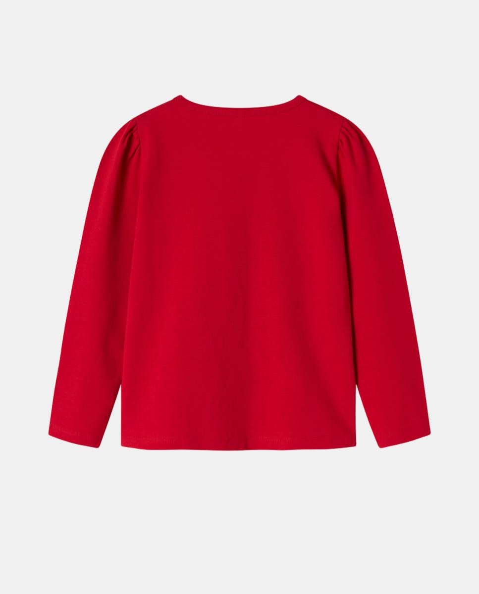 T-shirt da Patrulha Pata de Natal Vermelho-3