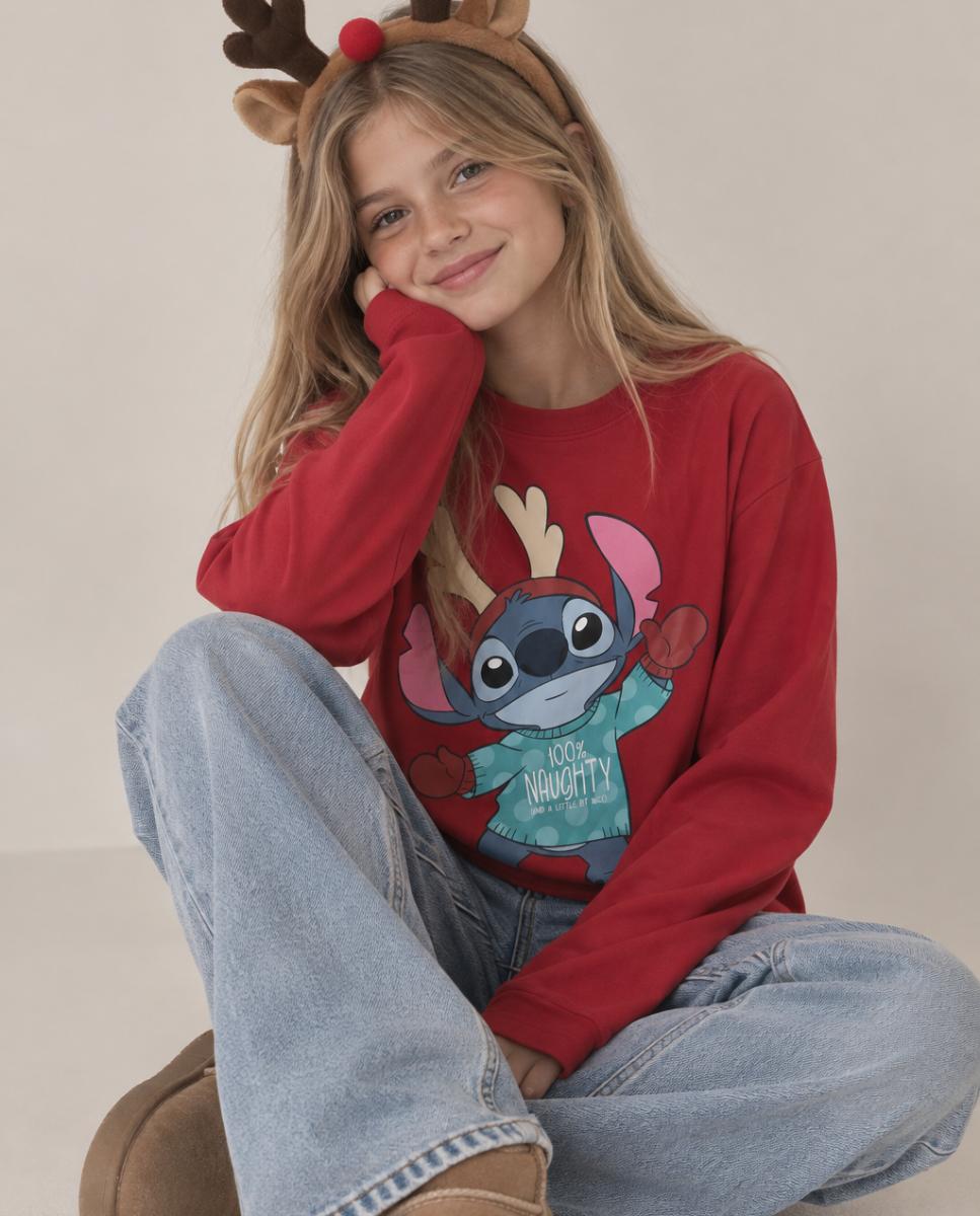 Imagen 1 de Camiseta Stitch de navidad - name it - Rojo Rojo