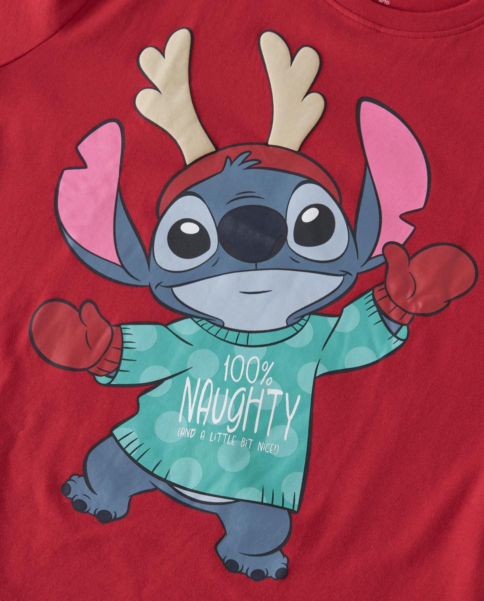 Imagen 4 de Camiseta Stitch de navidad - name it - Rojo Rojo