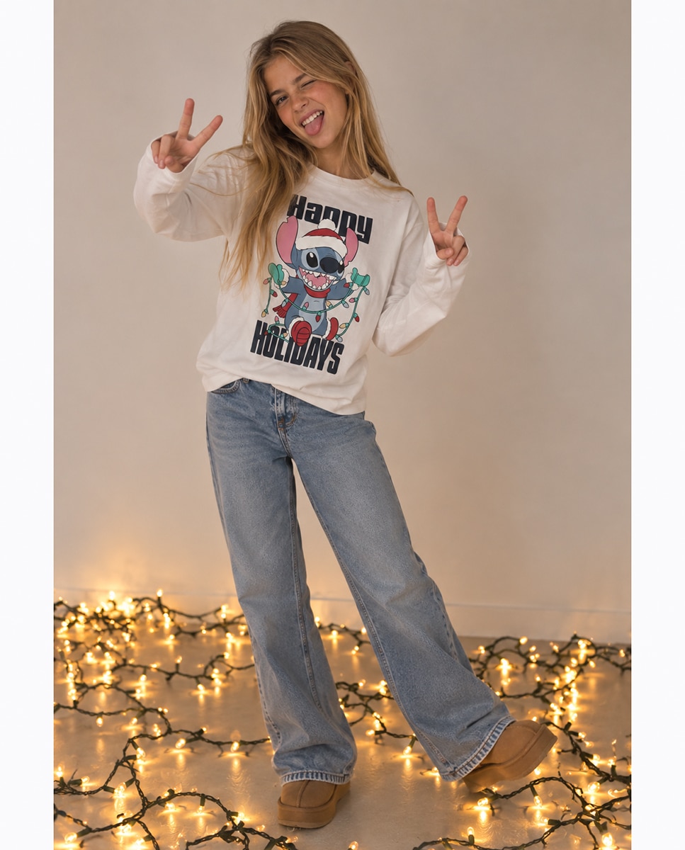 Imagem 0 de T-shirt Stitch de Natal