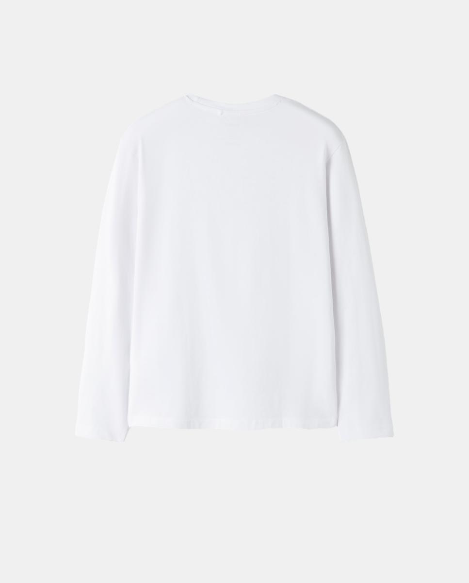 T-shirt Stitch de Natal Branco-3