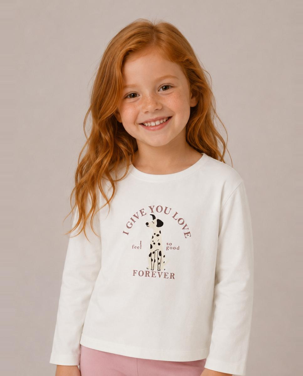 Imagem 0 de T-shirt Dálmata para Menina