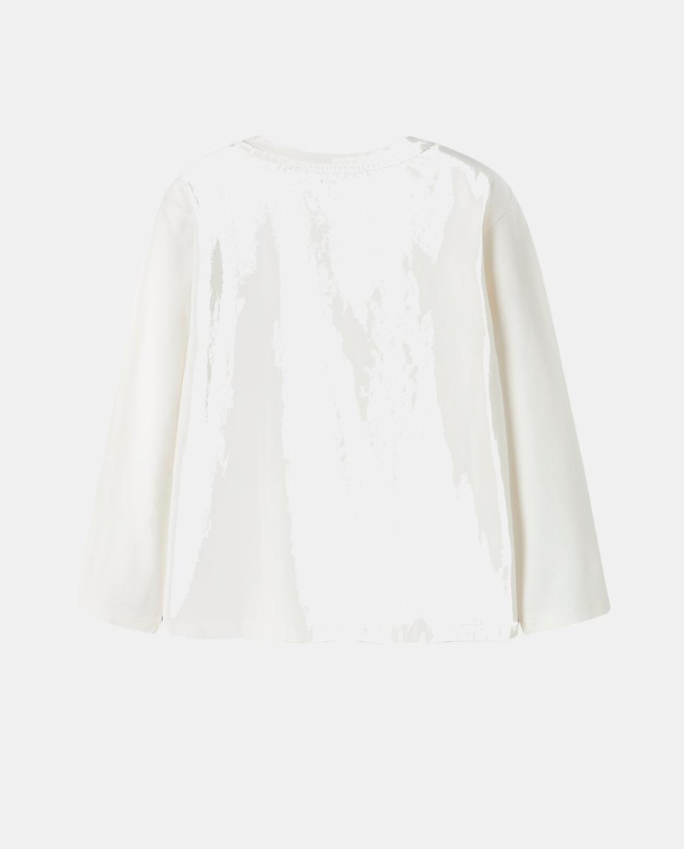 T-shirt Dálmata para Menina Branco-4