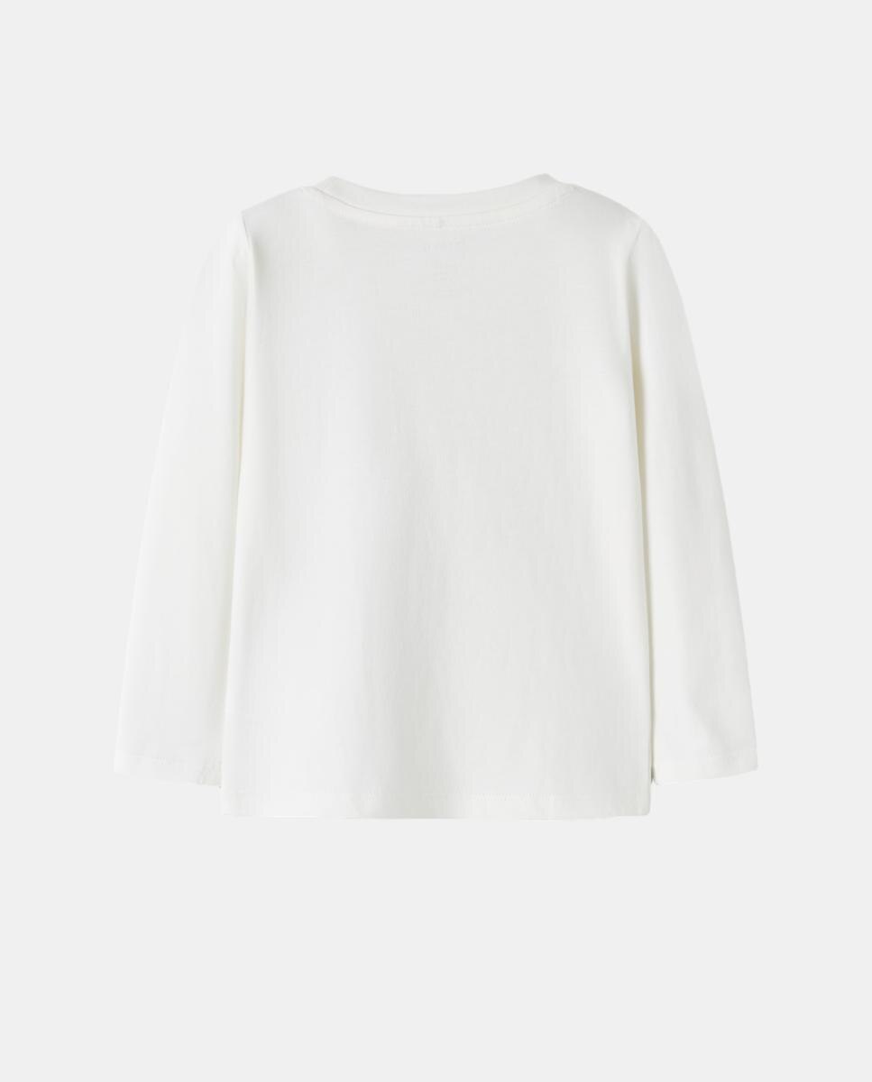 Camisola de manga comprida Branco-3
