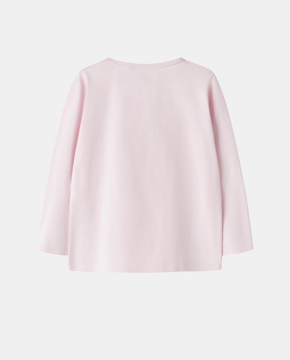 T-shirt do Frozen com Manga Comprida Rosa-3