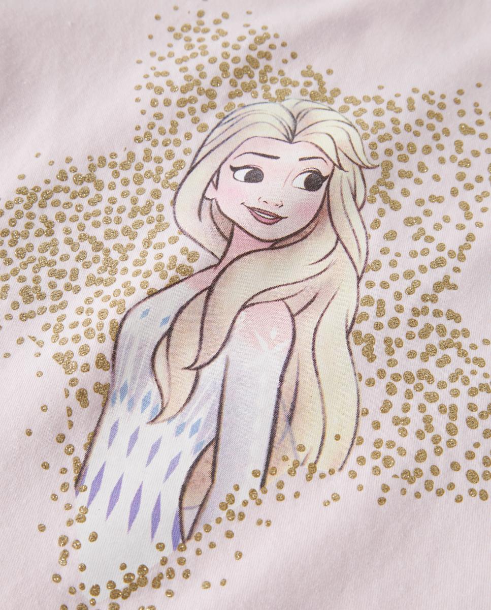 T-shirt do Frozen com Manga Comprida Rosa-4