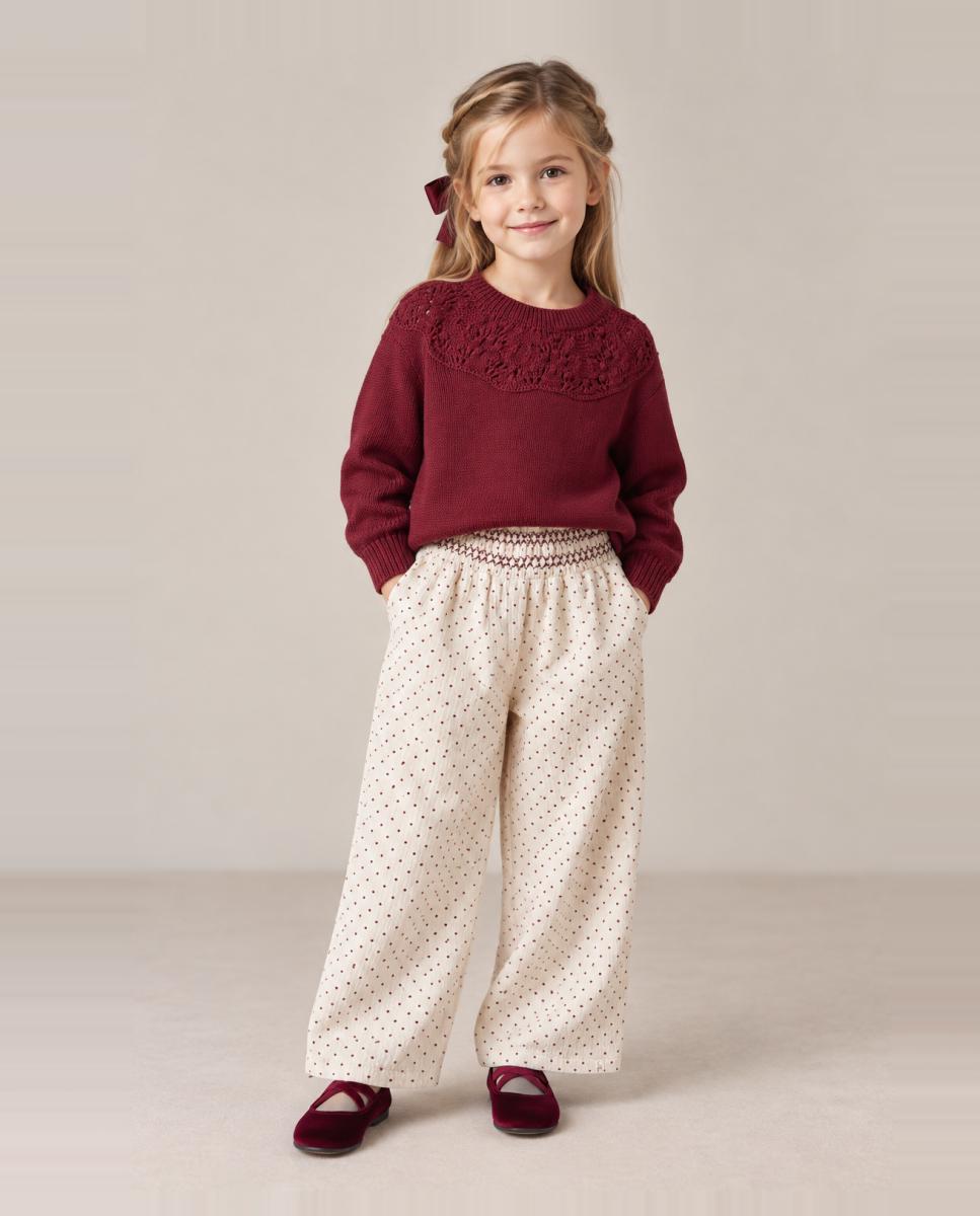 Jersey de niña - name it - Rojo Rojo-2