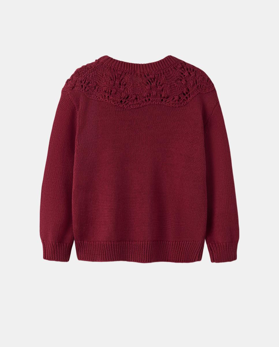 Jersey de niña - name it - Rojo Rojo-5