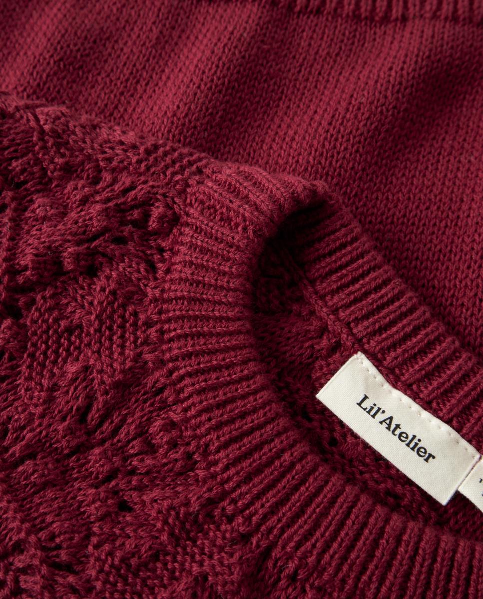 Jersey de niña - name it - Rojo Rojo-6