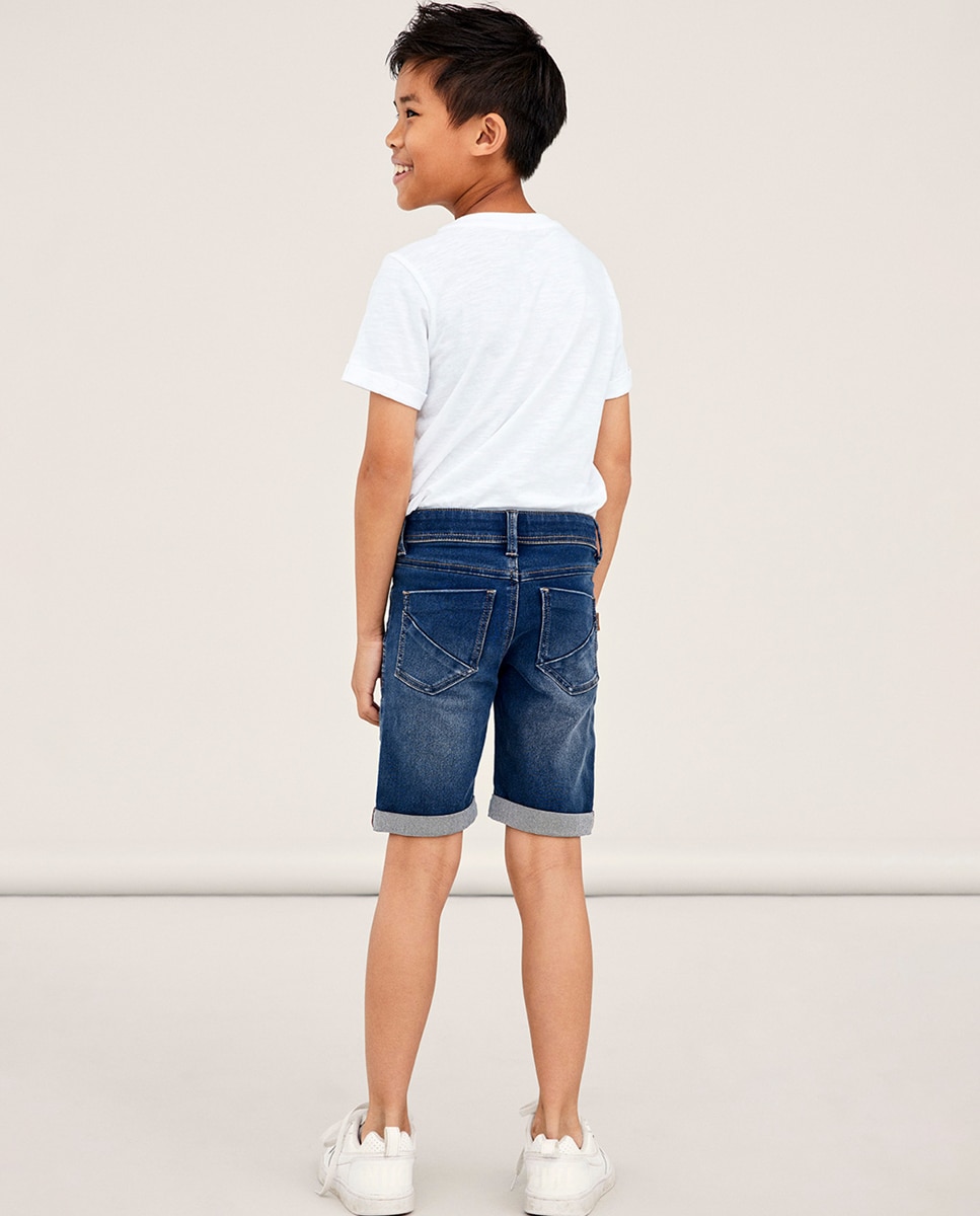 Bermudas de ganga Azul-2