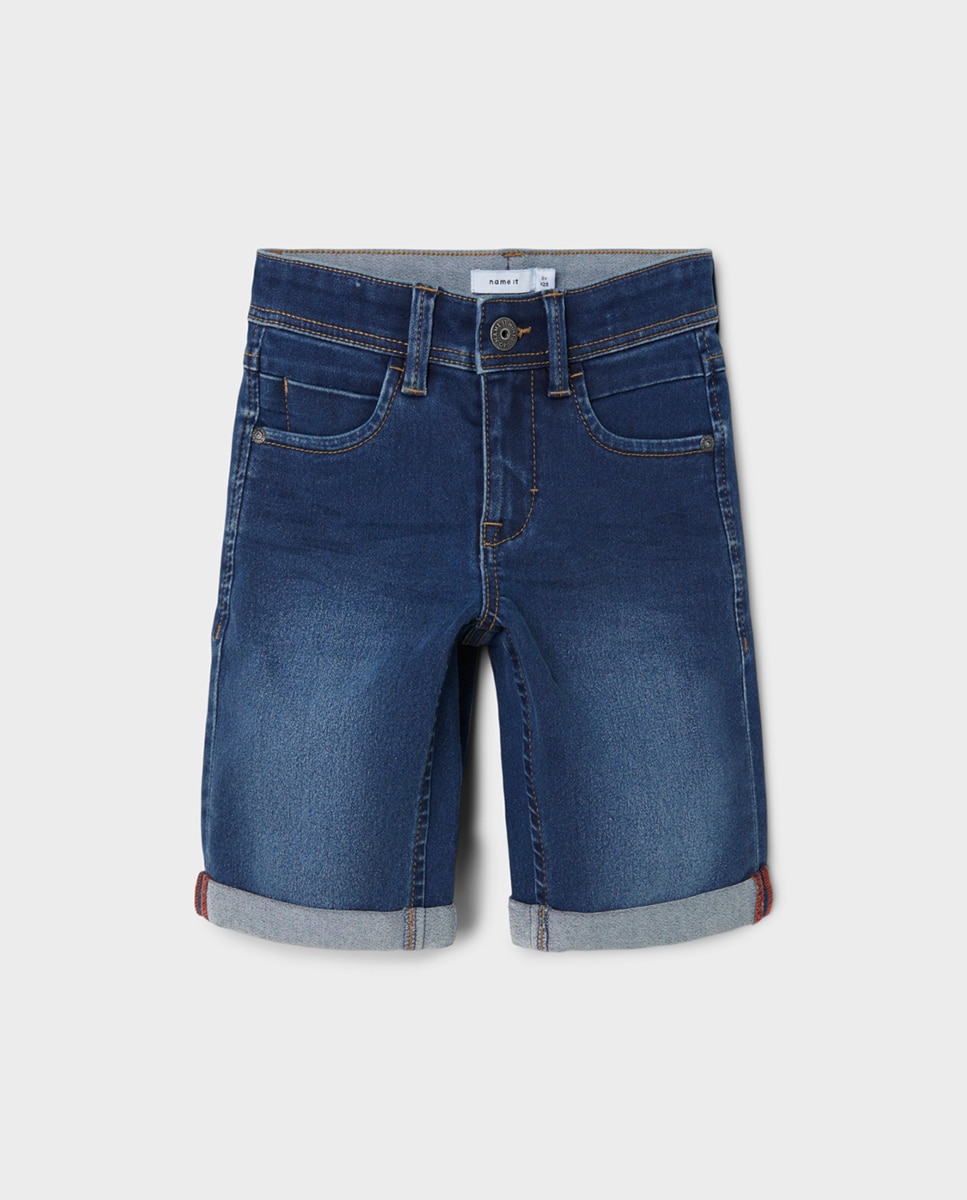 Bermudas de ganga Azul-3