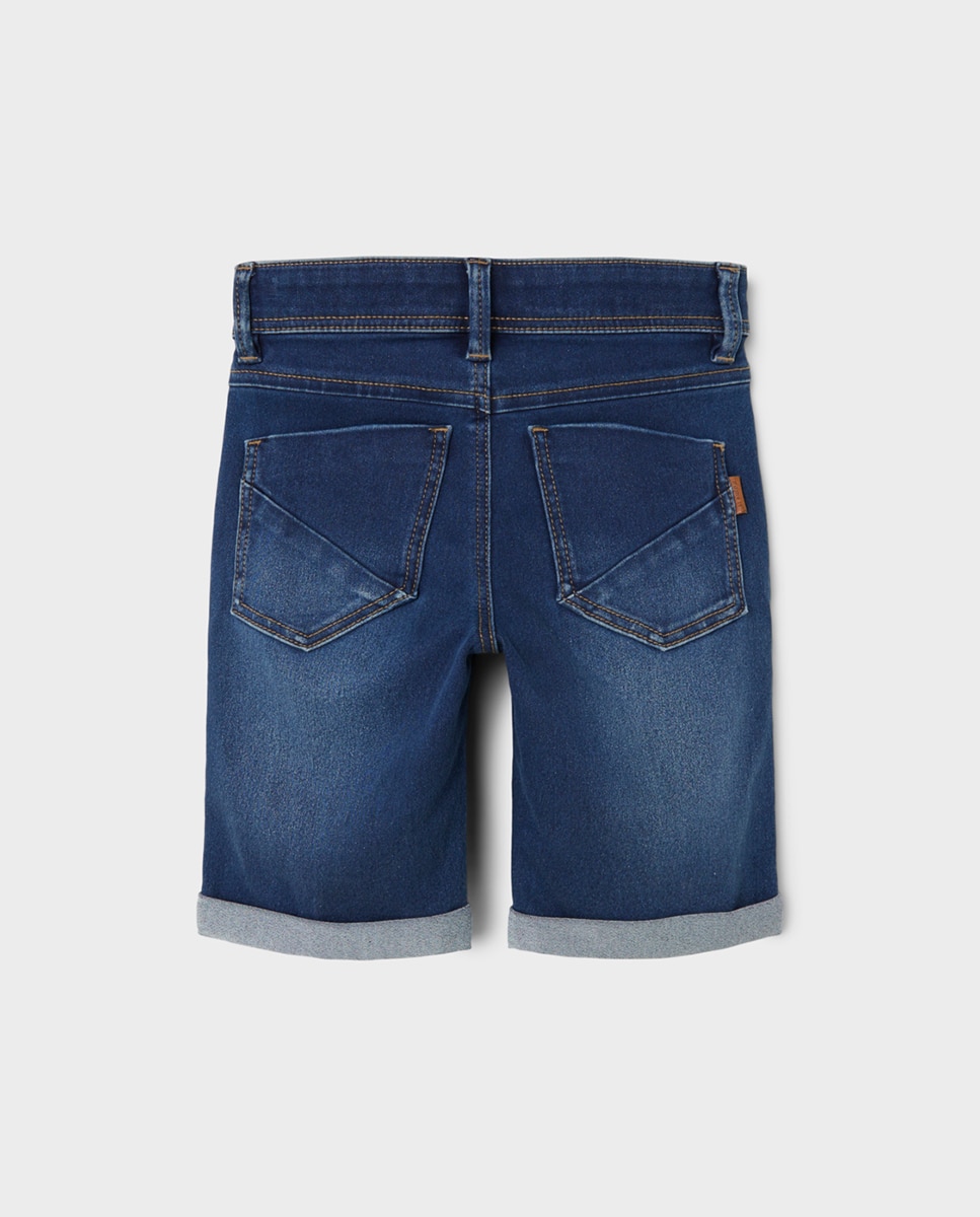 Bermudas de ganga Azul-4
