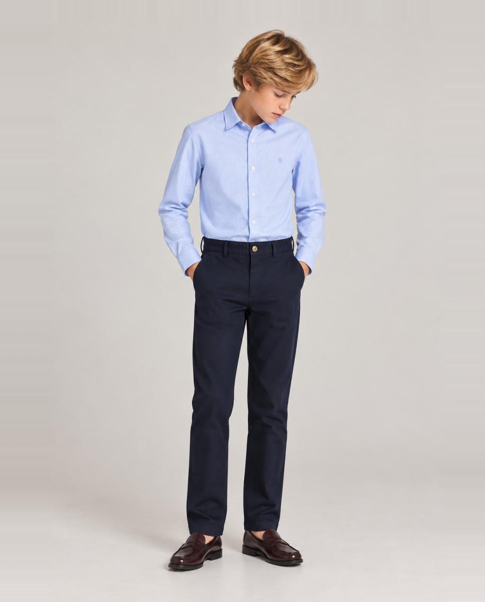 Imagen 0 de Pantalón chino de niño Azul marino