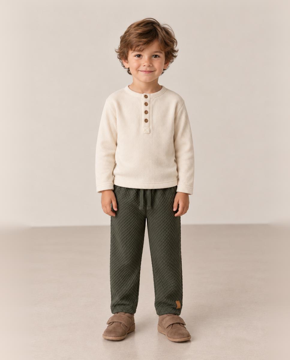 Imagen 0 de Pantalón baggy Verde oscuro