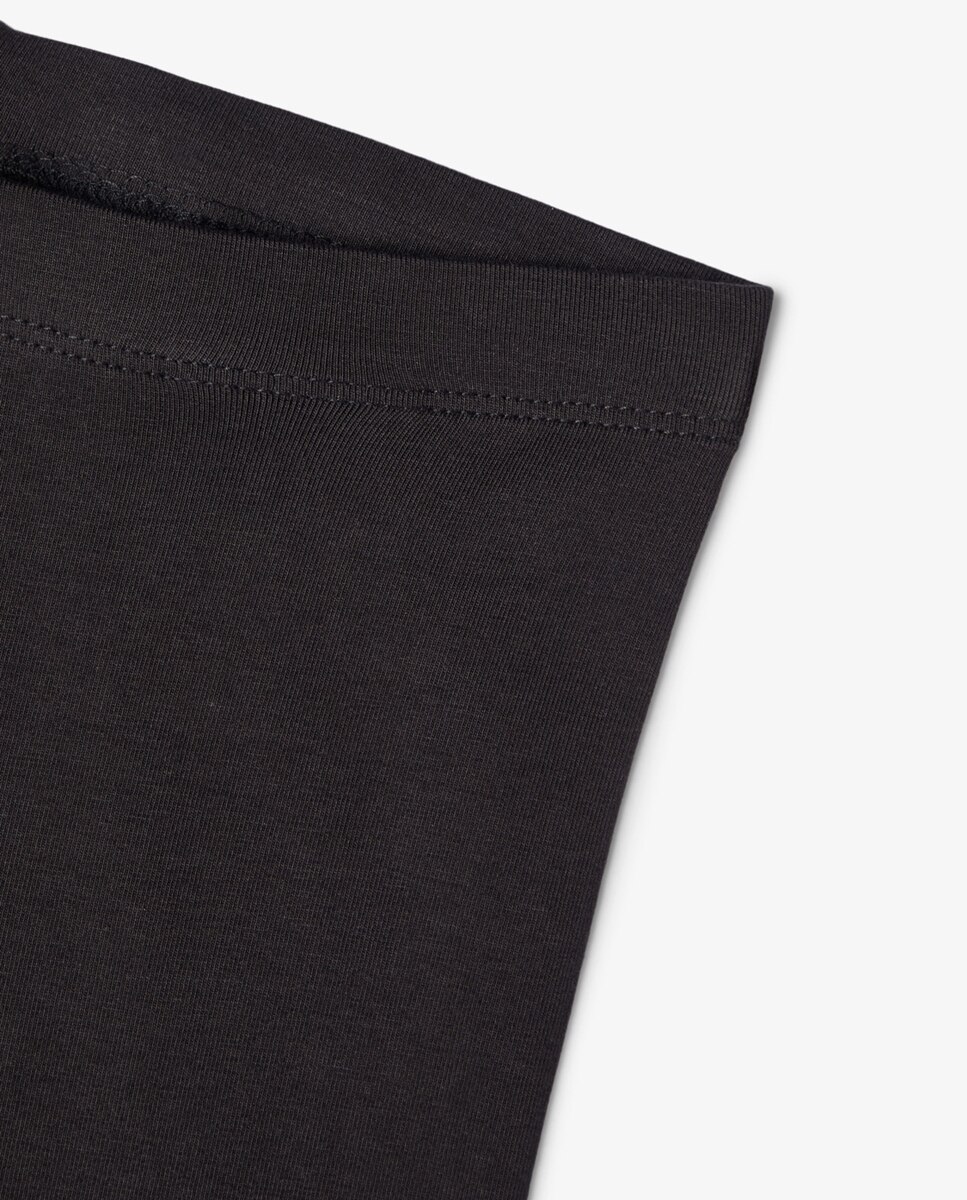 Leggins de niña color - name it - Negro Negro-4
