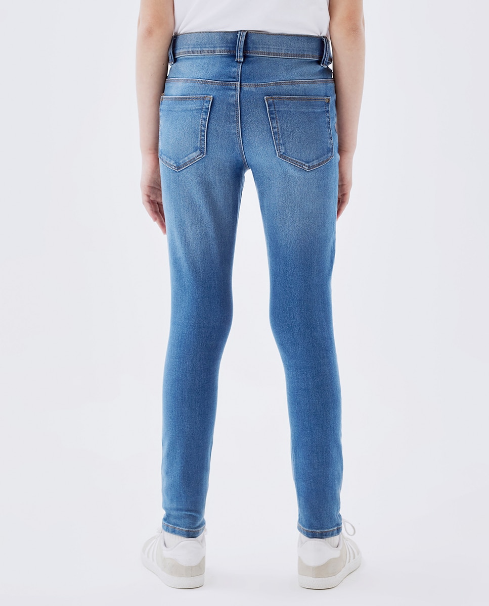 Jeans skinny niña - name it - Azul marino Azul marino-2