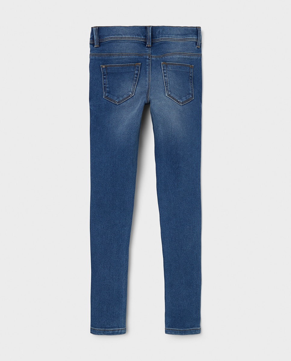 Jeans skinny niña - name it - Azul marino Azul marino-4