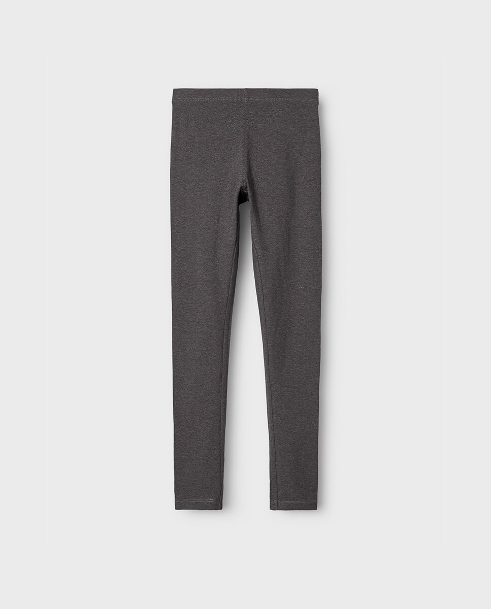 Leggins de niña color negro - name it - Grises Grises-2
