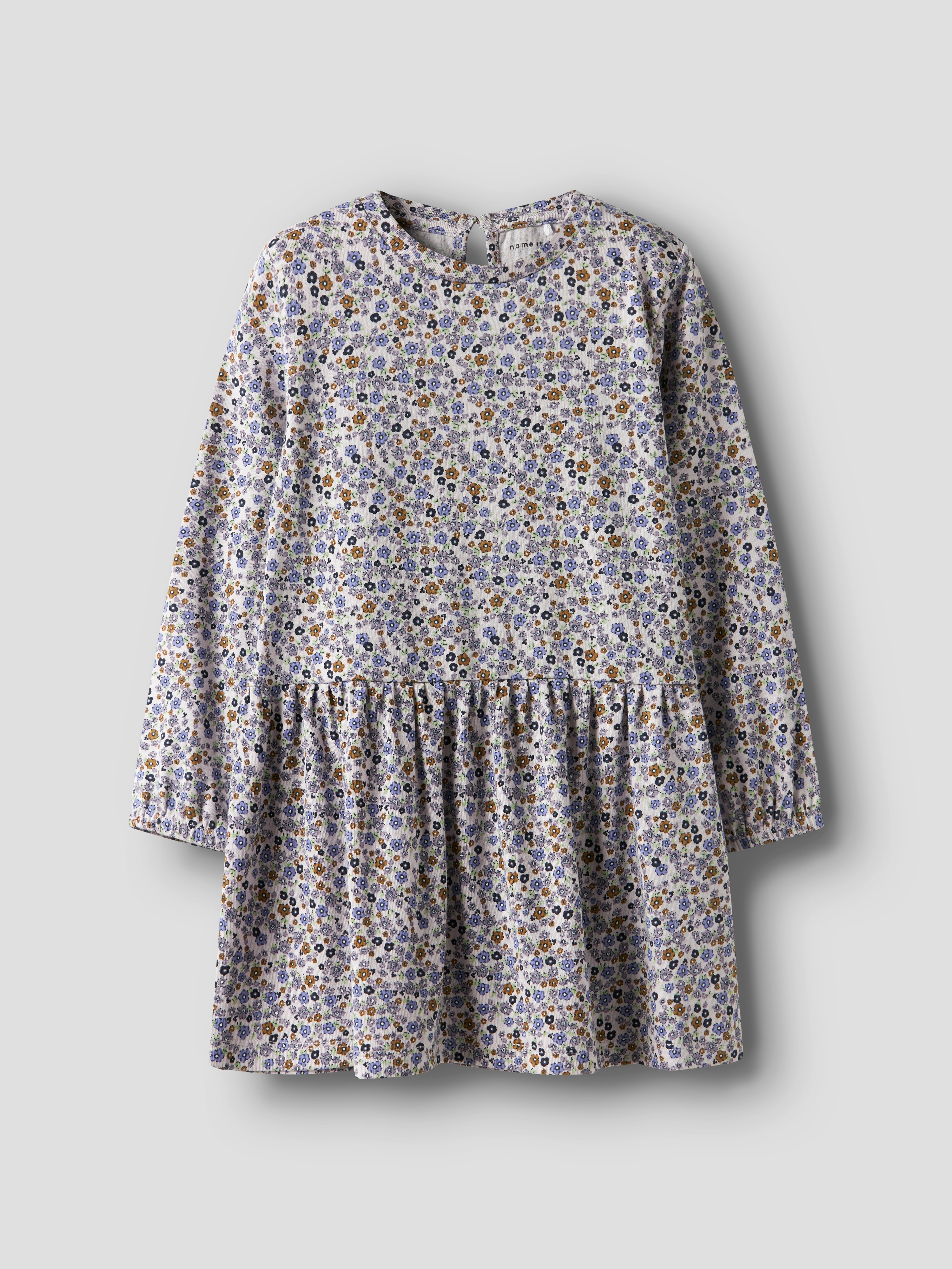 Vestido com Estampado Floral name it Roxo-2