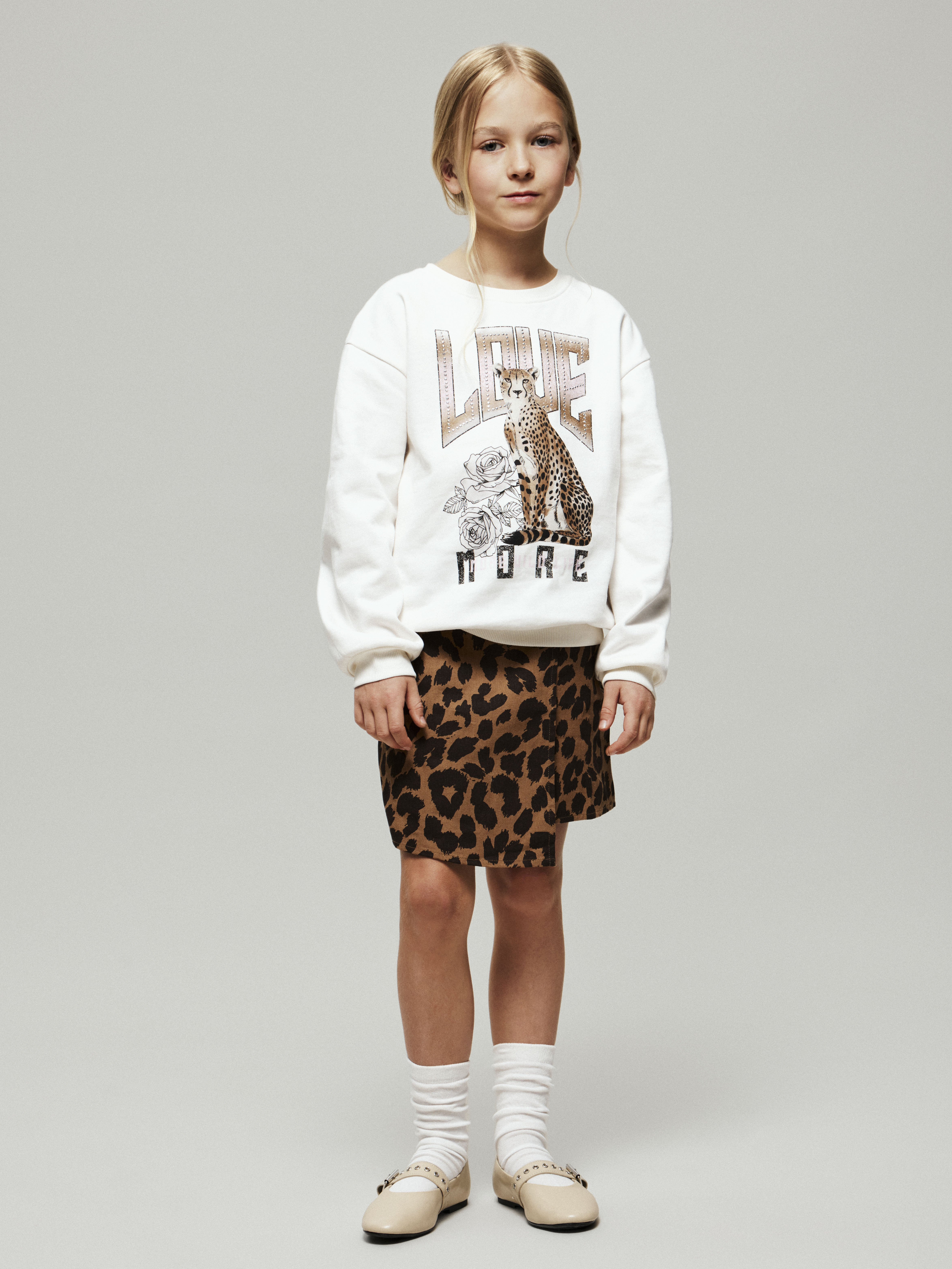 Imagem 0 de Saia-Calça com Estampado