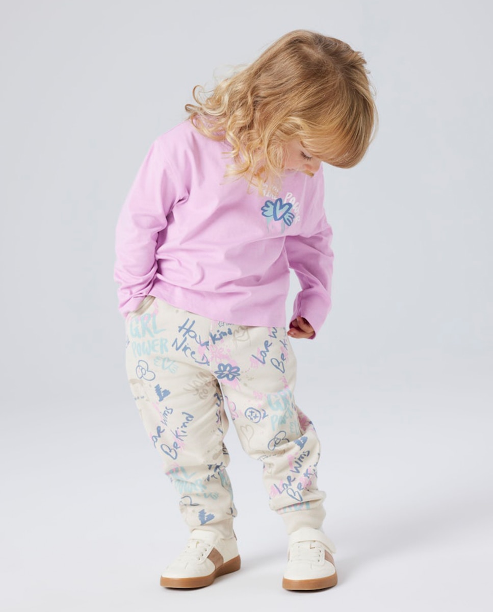 Imagem 0 de Calças Desportivas com Estampado