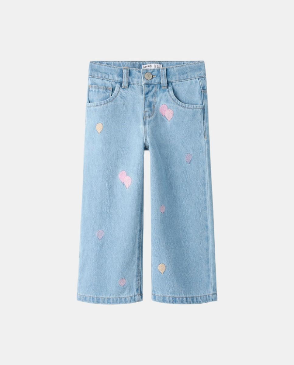 Jeans com Detalhe de Balões name it Azul-3